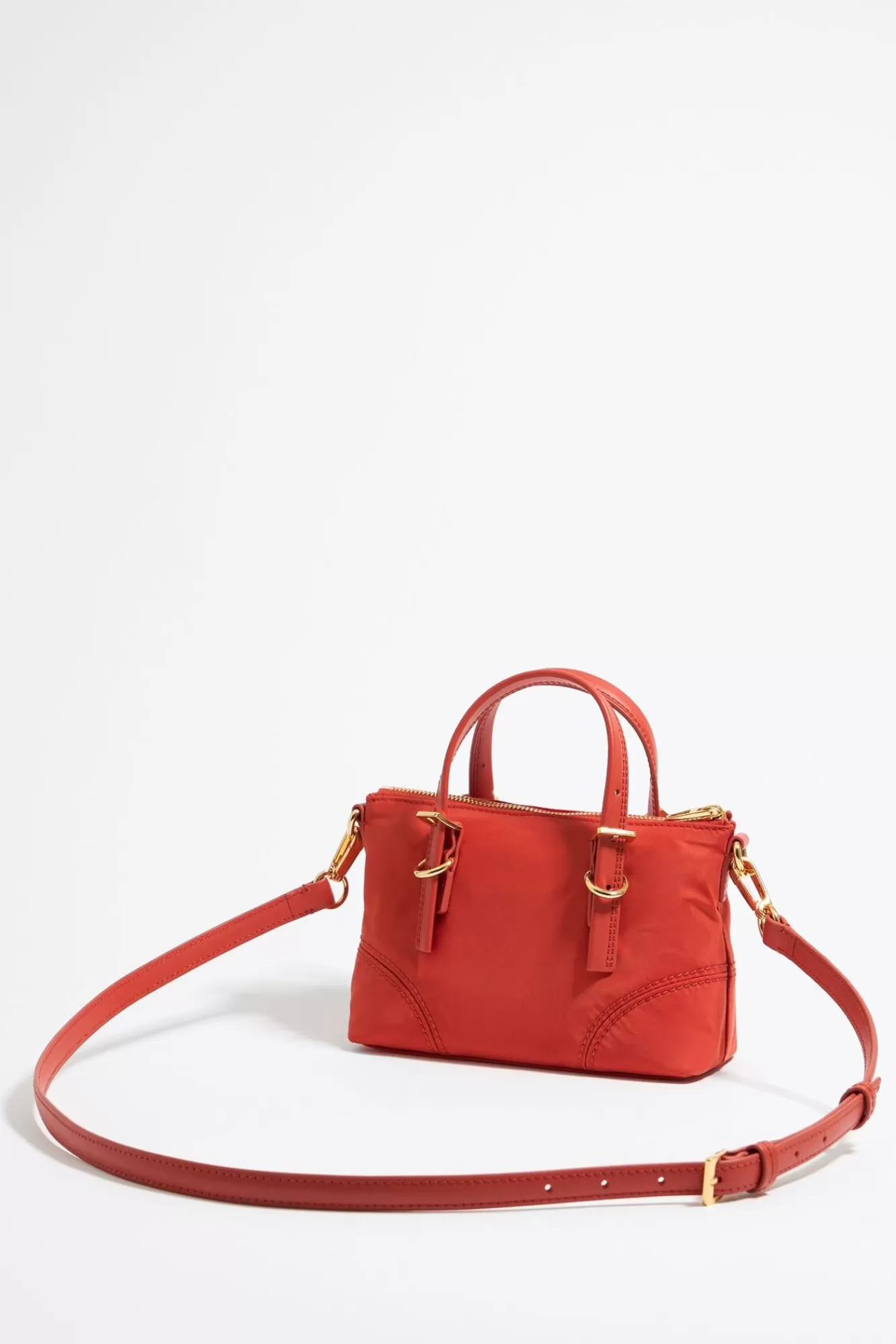 BIMBA Y LOLA Bolso Shopper Mini Nylon Coral Discount