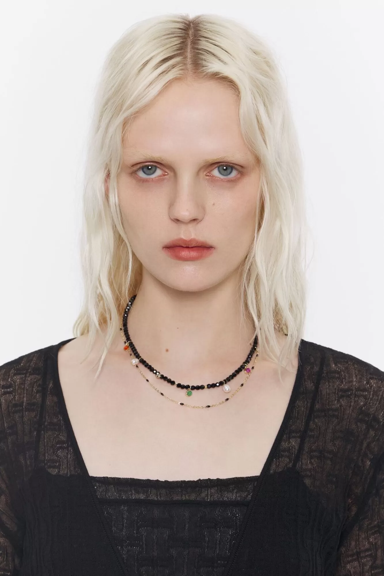 BIMBA Y LOLA Collar Cristales Y Piedras Multicolores Outlet