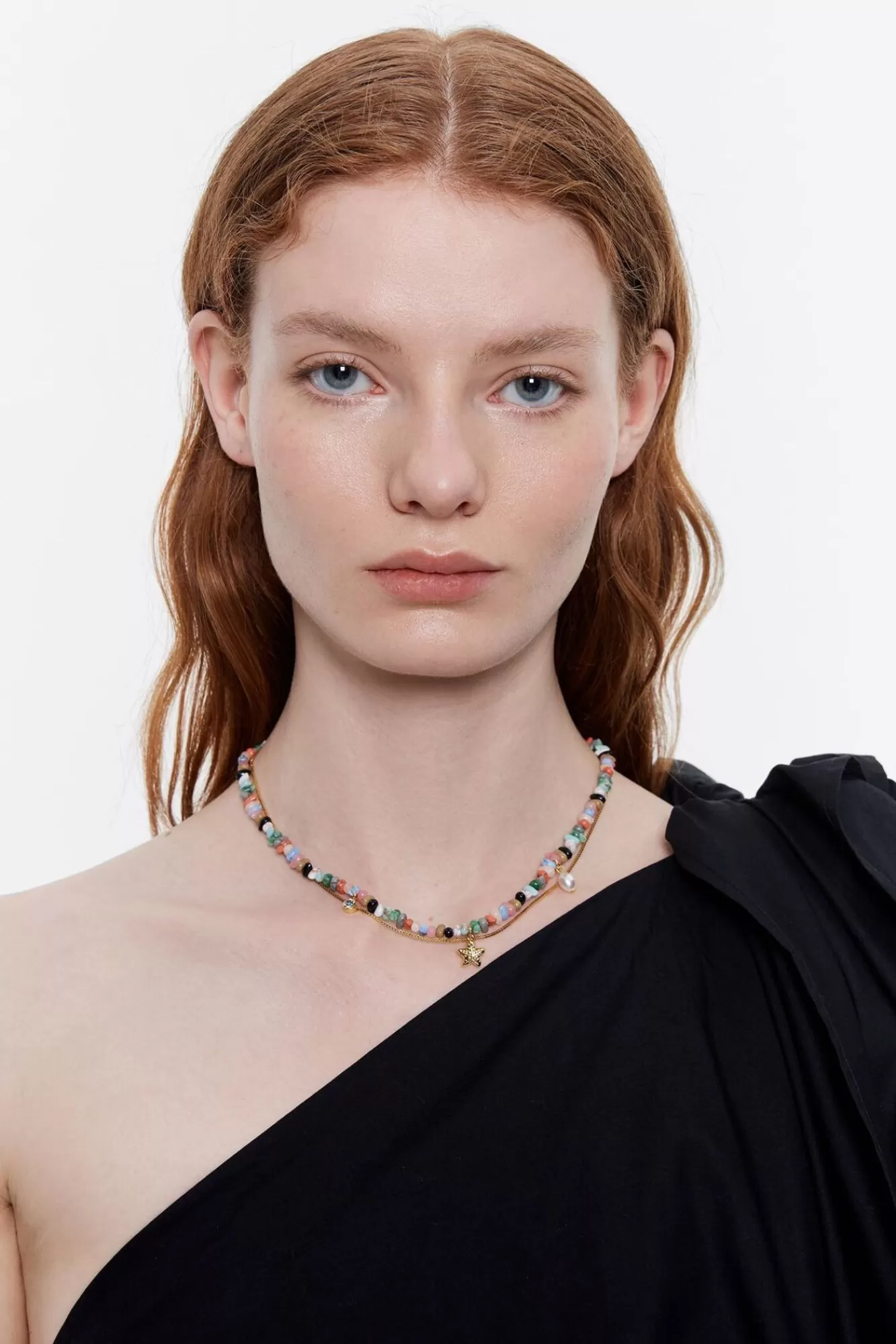 BIMBA Y LOLA Collar Doble Caracolas Y Piedras Multicolor Clearance