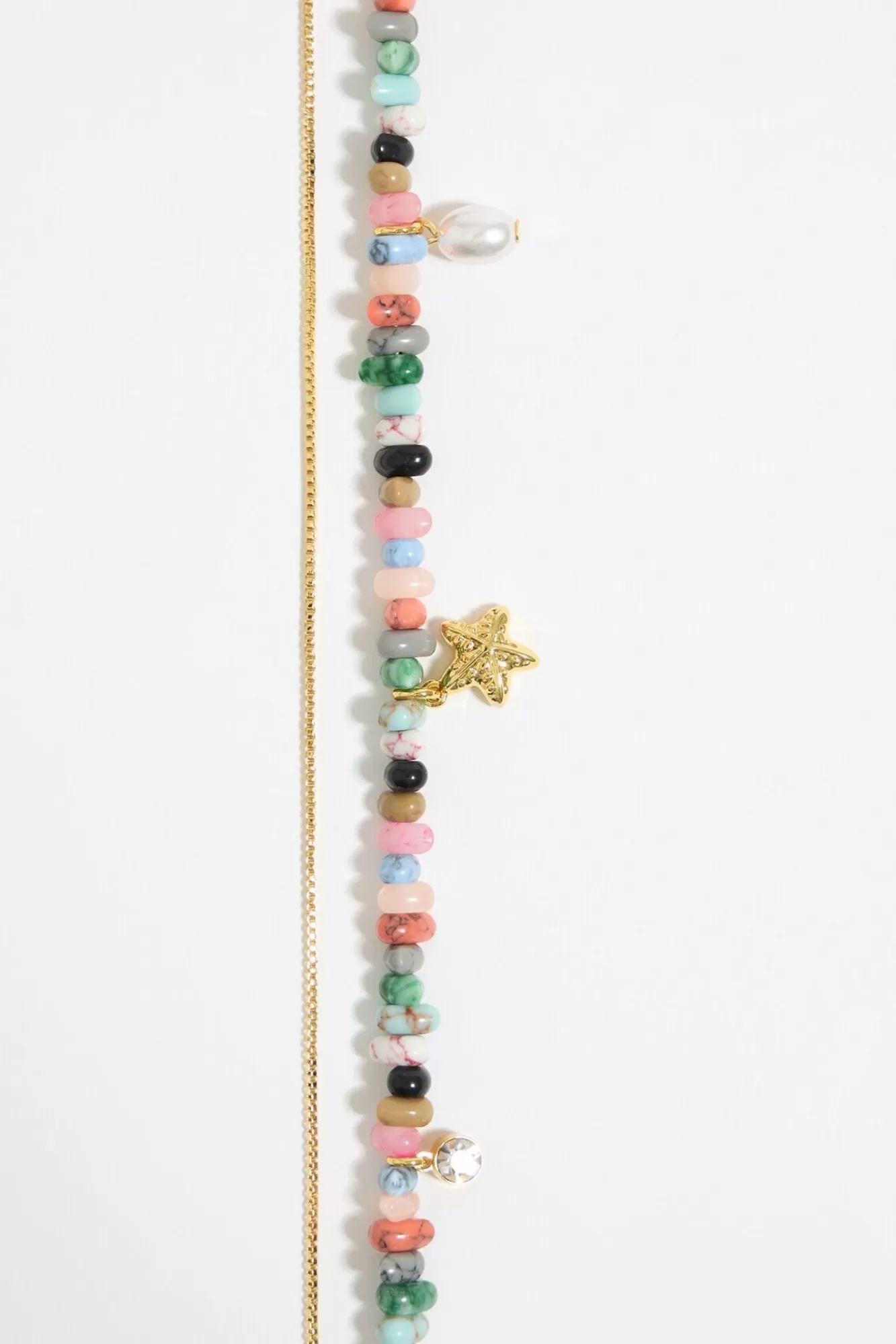 BIMBA Y LOLA Collar Doble Caracolas Y Piedras Multicolor Clearance
