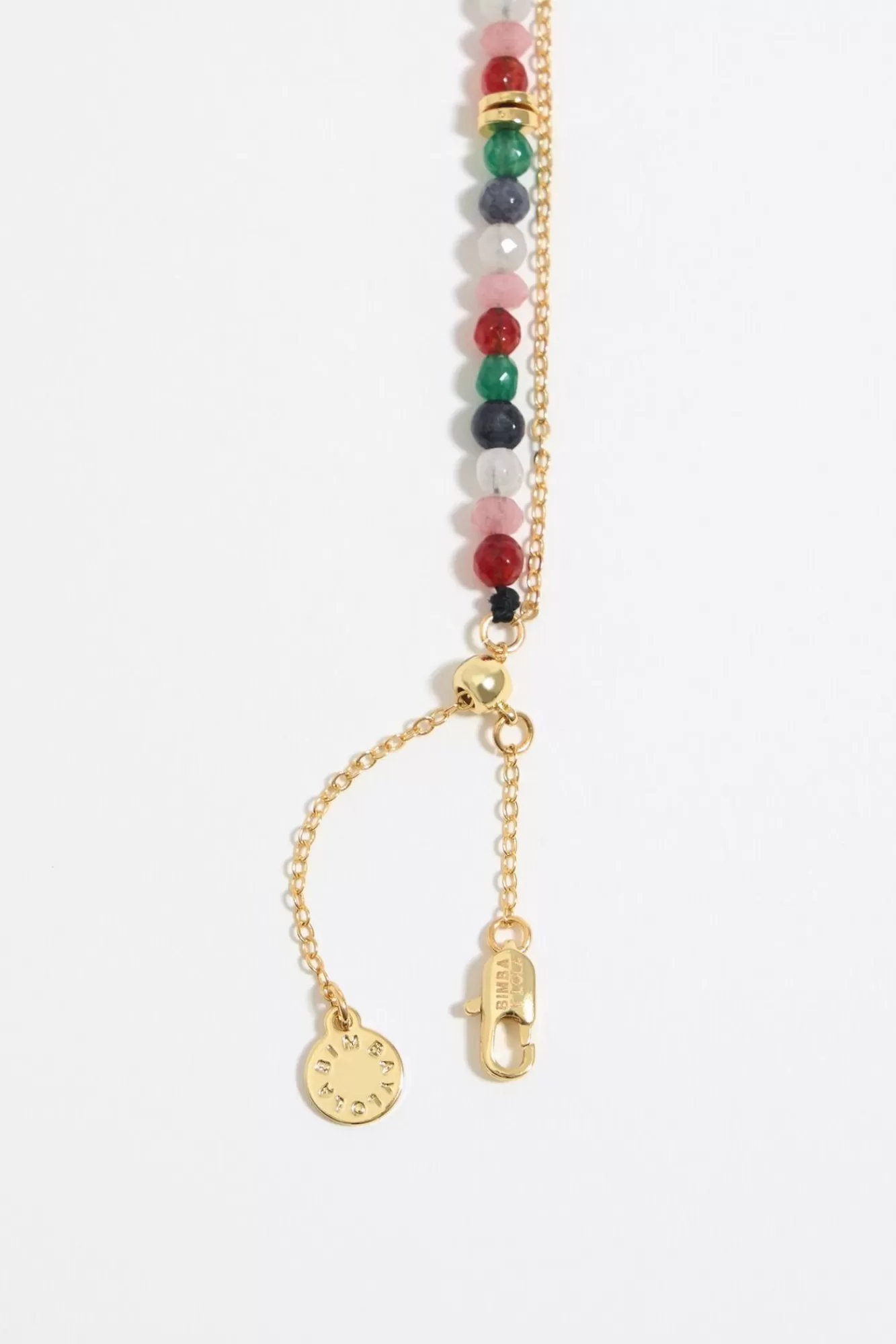 BIMBA Y LOLA Collar Piedras Multicolores Y Corazon Discount