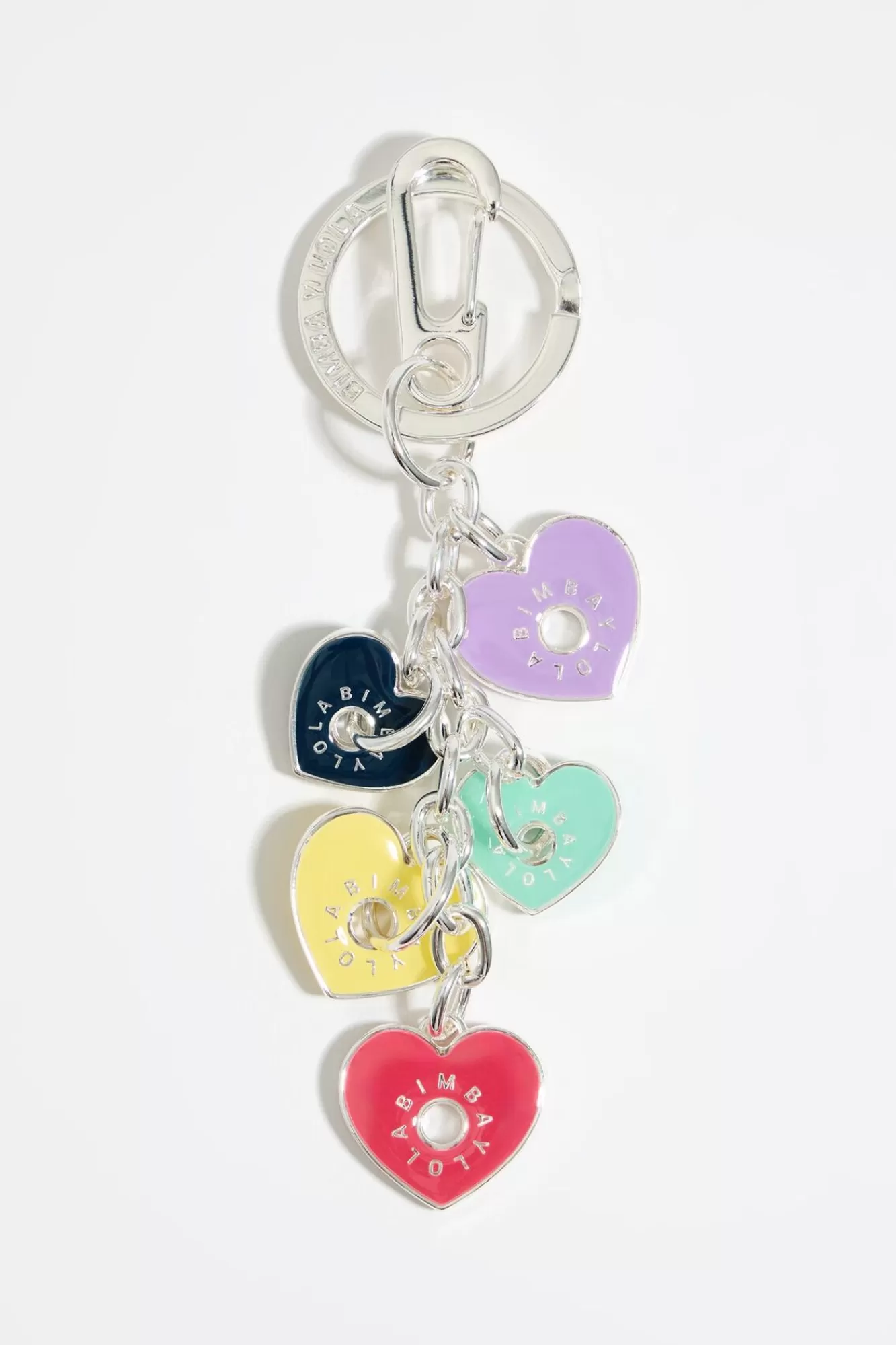 BIMBA Y LOLA Llavero Corazones Glossy Multicolor Hot
