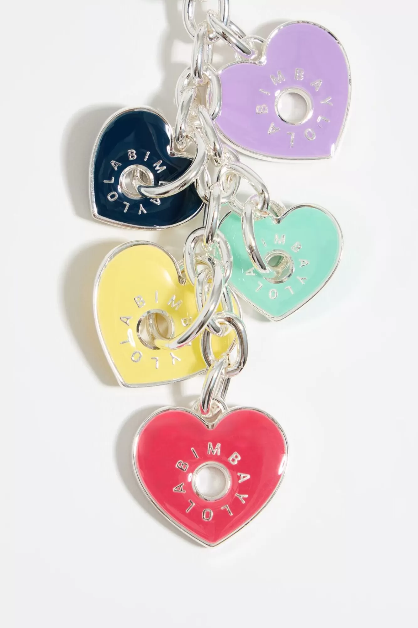 BIMBA Y LOLA Llavero Corazones Glossy Multicolor Hot