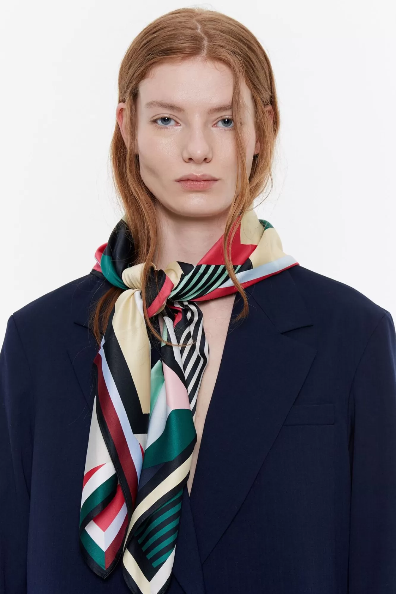 BIMBA Y LOLA Panuelo Logo Geometrico 3D Multicolor Discount