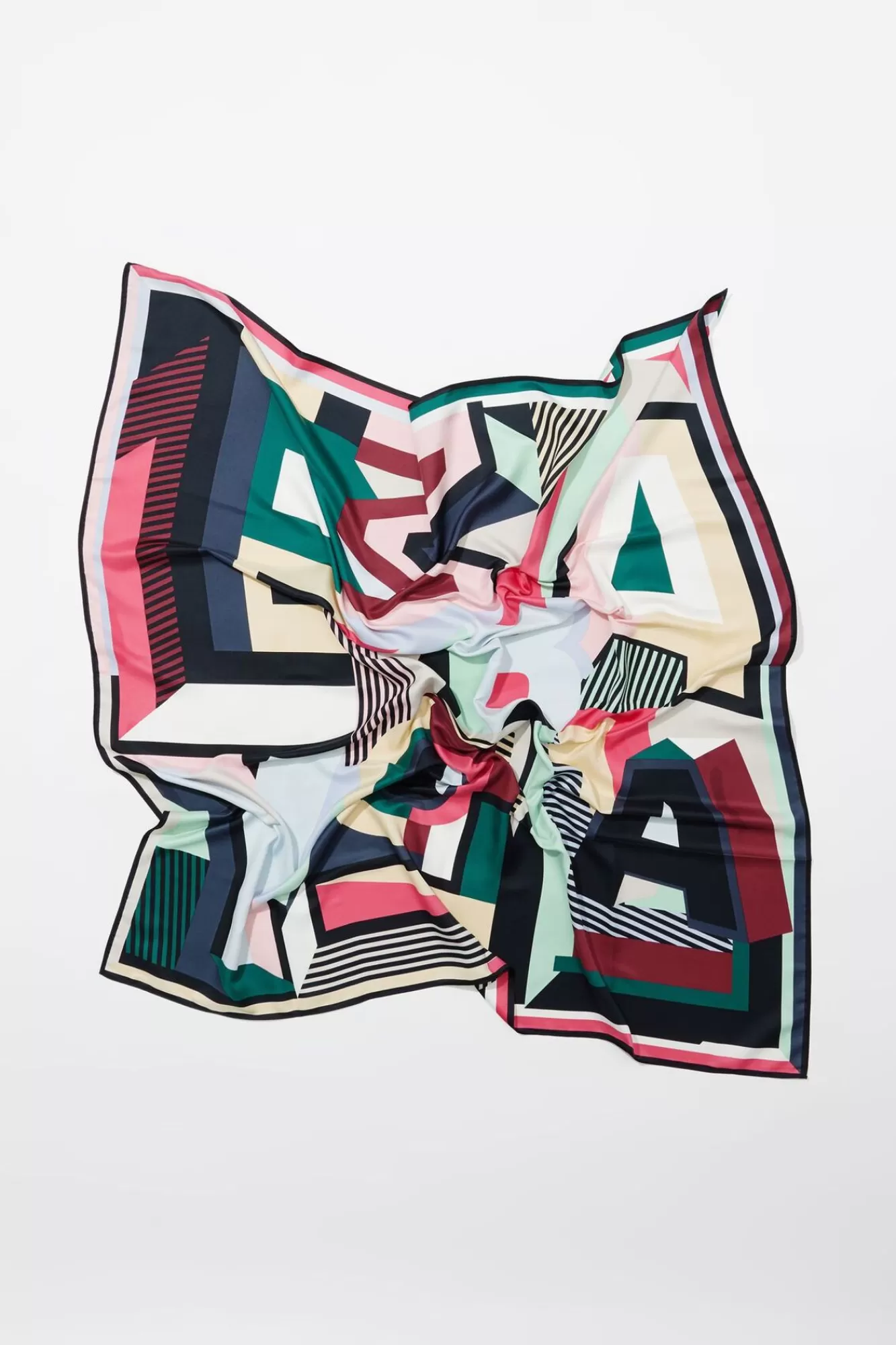 BIMBA Y LOLA Panuelo Logo Geometrico 3D Multicolor Discount