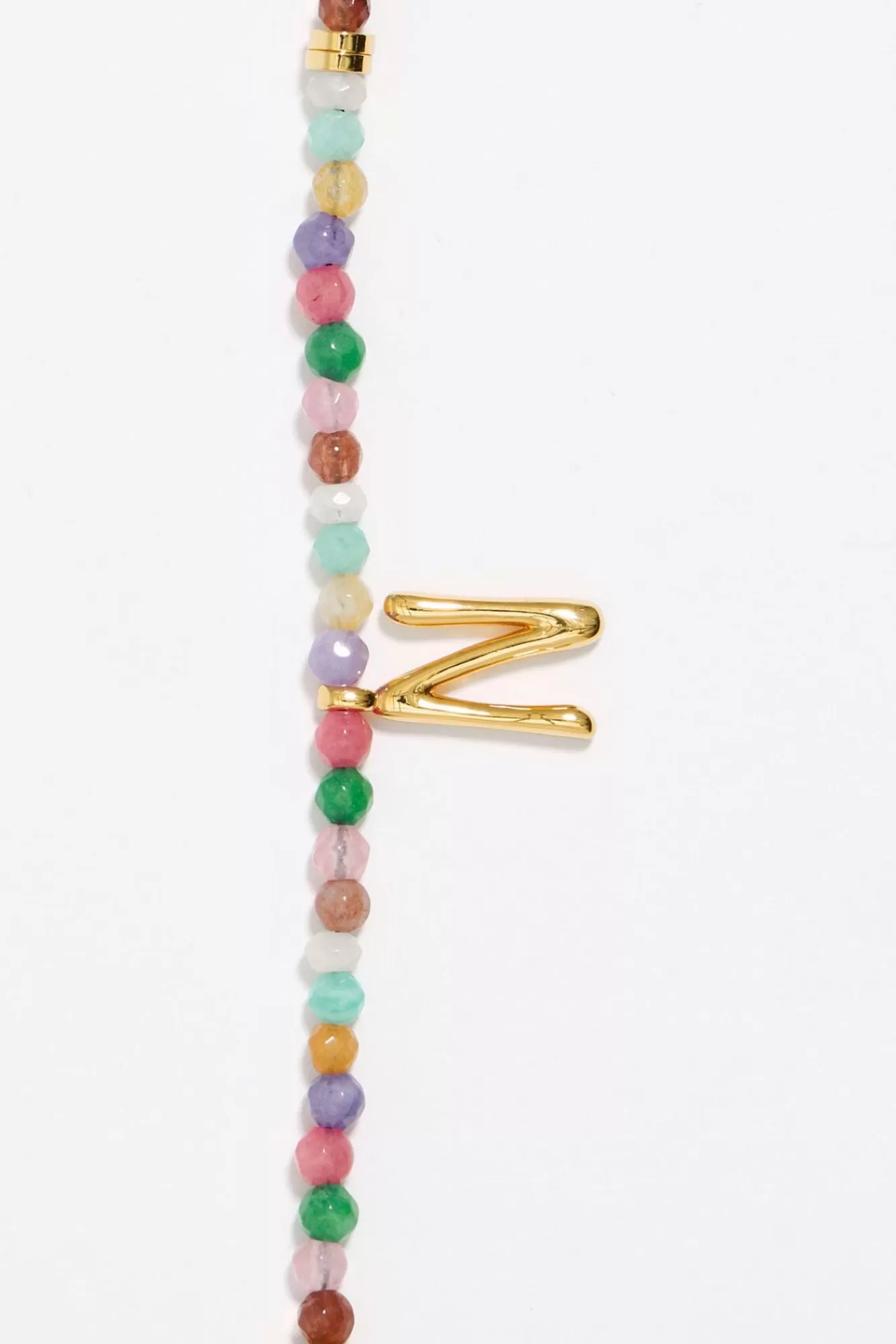 BIMBA Y LOLA Pulsera Letra N Piedras Multicolores Sale