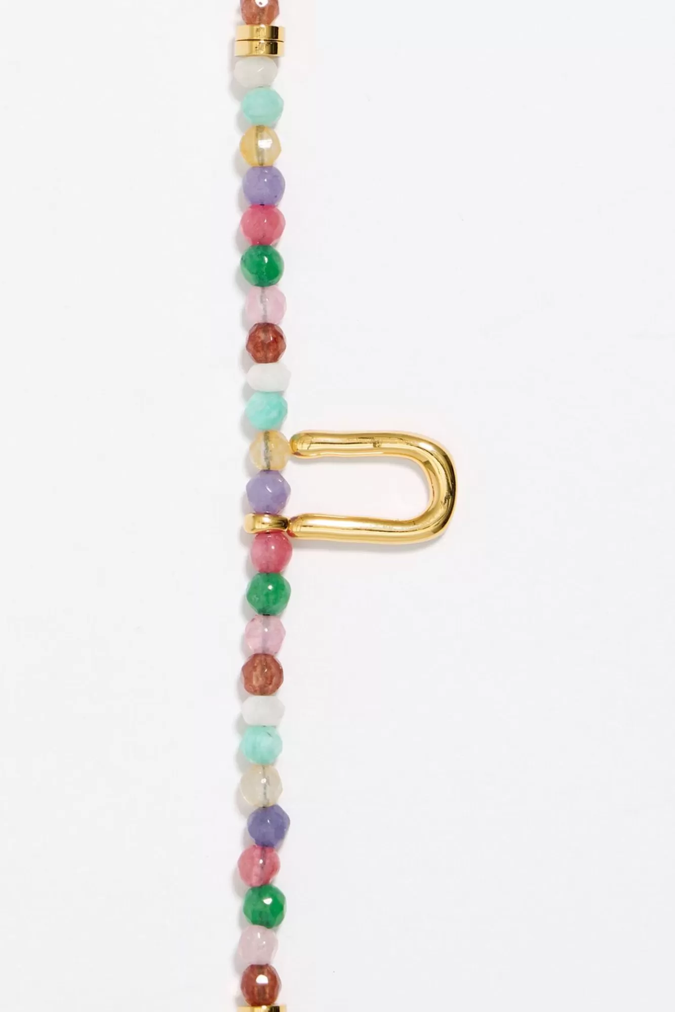 BIMBA Y LOLA Pulsera Letra U Piedras Multicolores Cheap