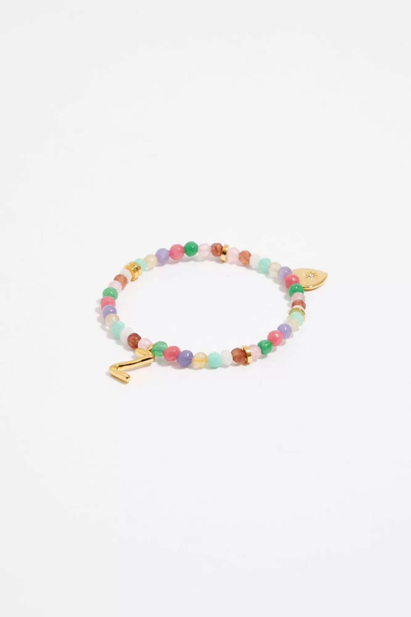 BIMBA Y LOLA Pulsera Letra Z Piedras Multicolores Clearance